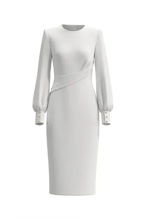 ASYMMETRY WAIST DRESS