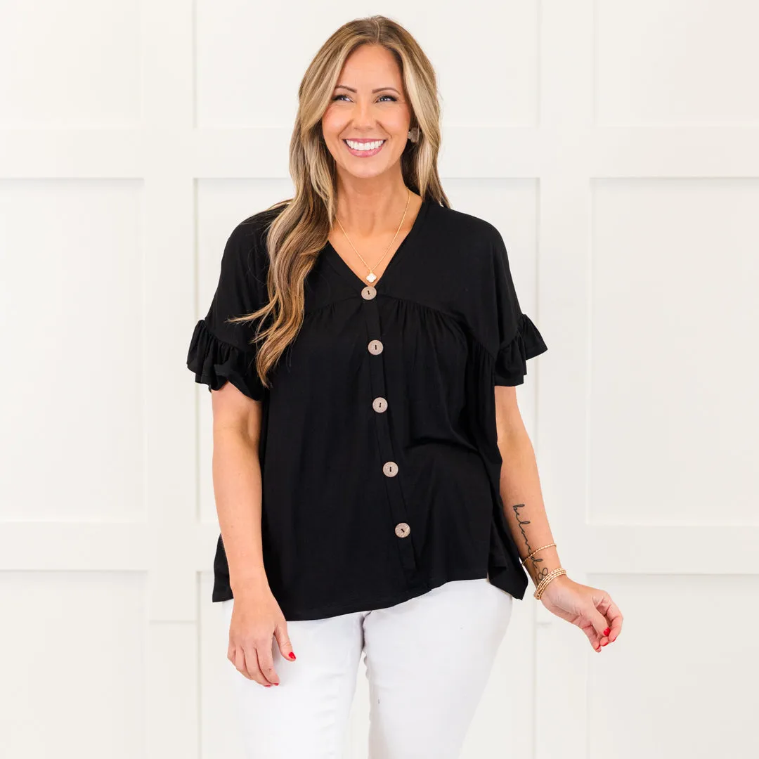 Bittersweet Beginnings Top, Black