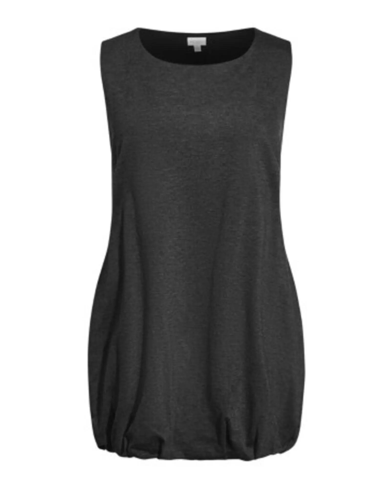Bubble Tank Dress | Charcoal Grey