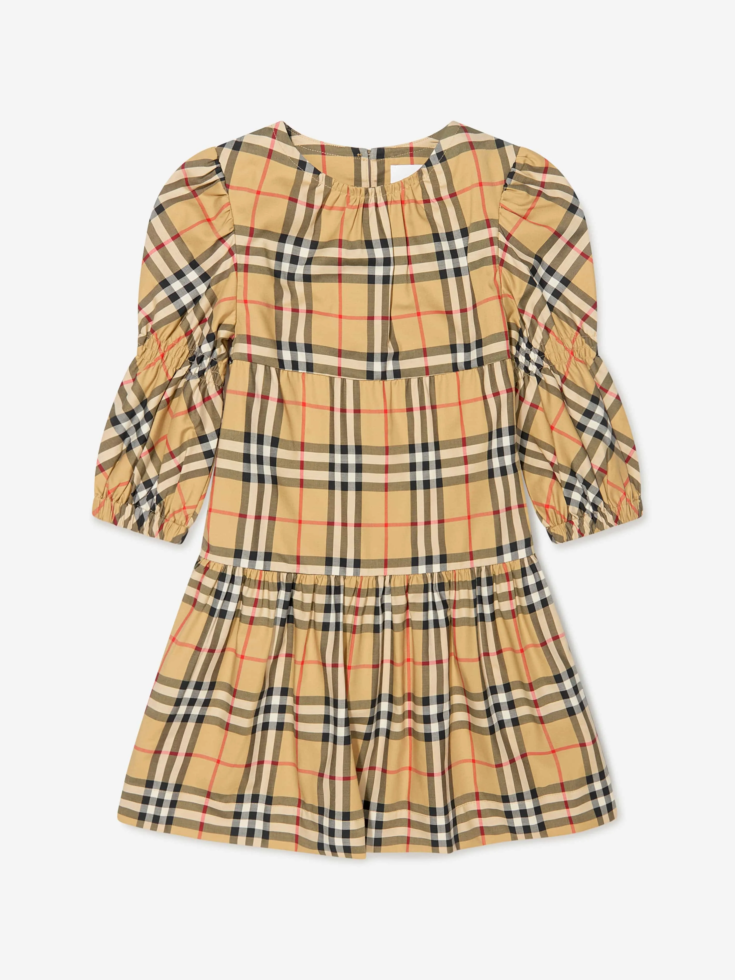Burberry Girls Check Print Shirley Dress