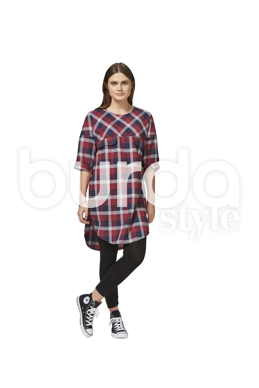 Burda Pattern 6475 Misses' Hooded Dress (6-18)