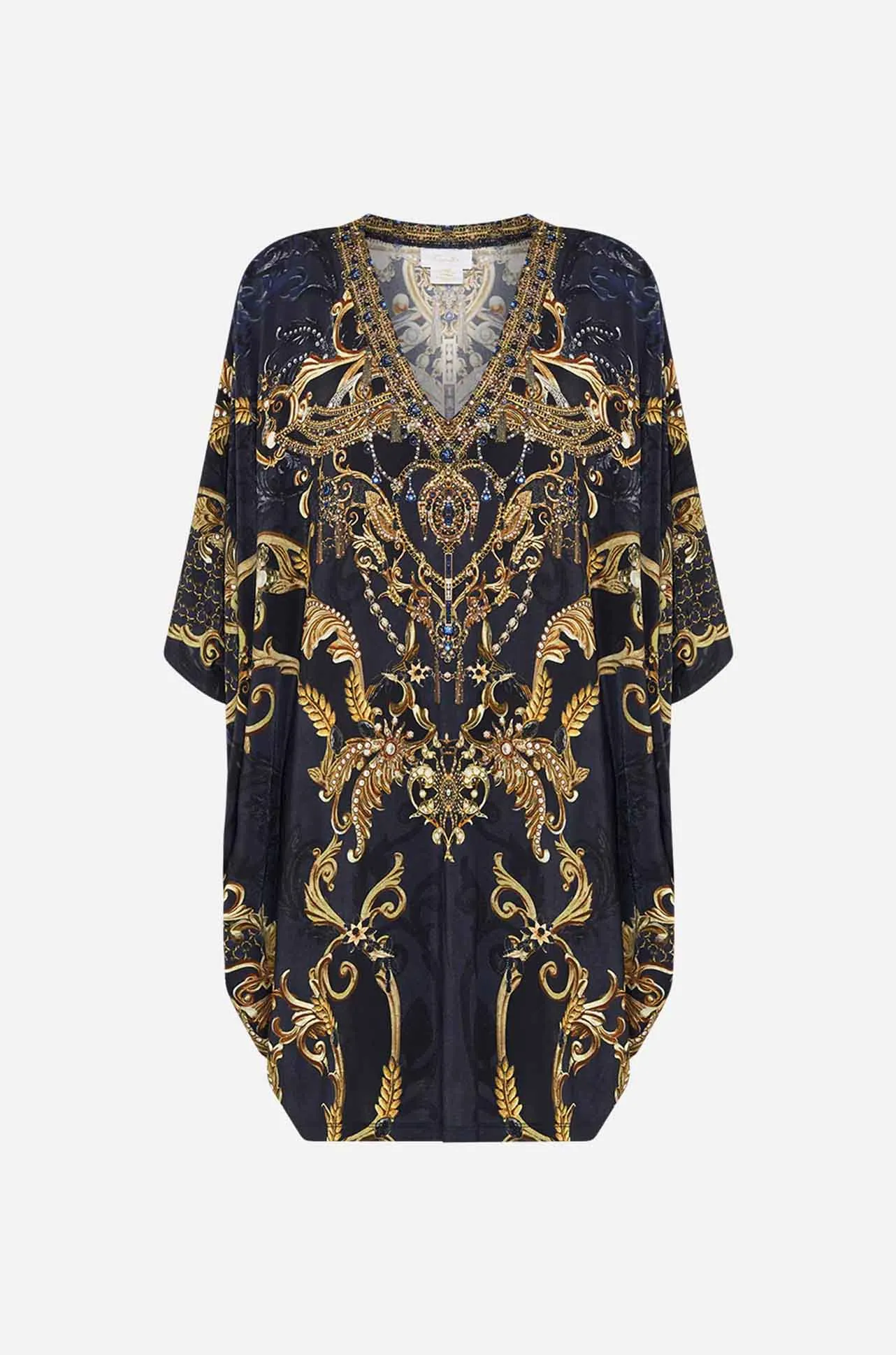 Camilla - Moonlight Melodies Bat Sleeve Dress