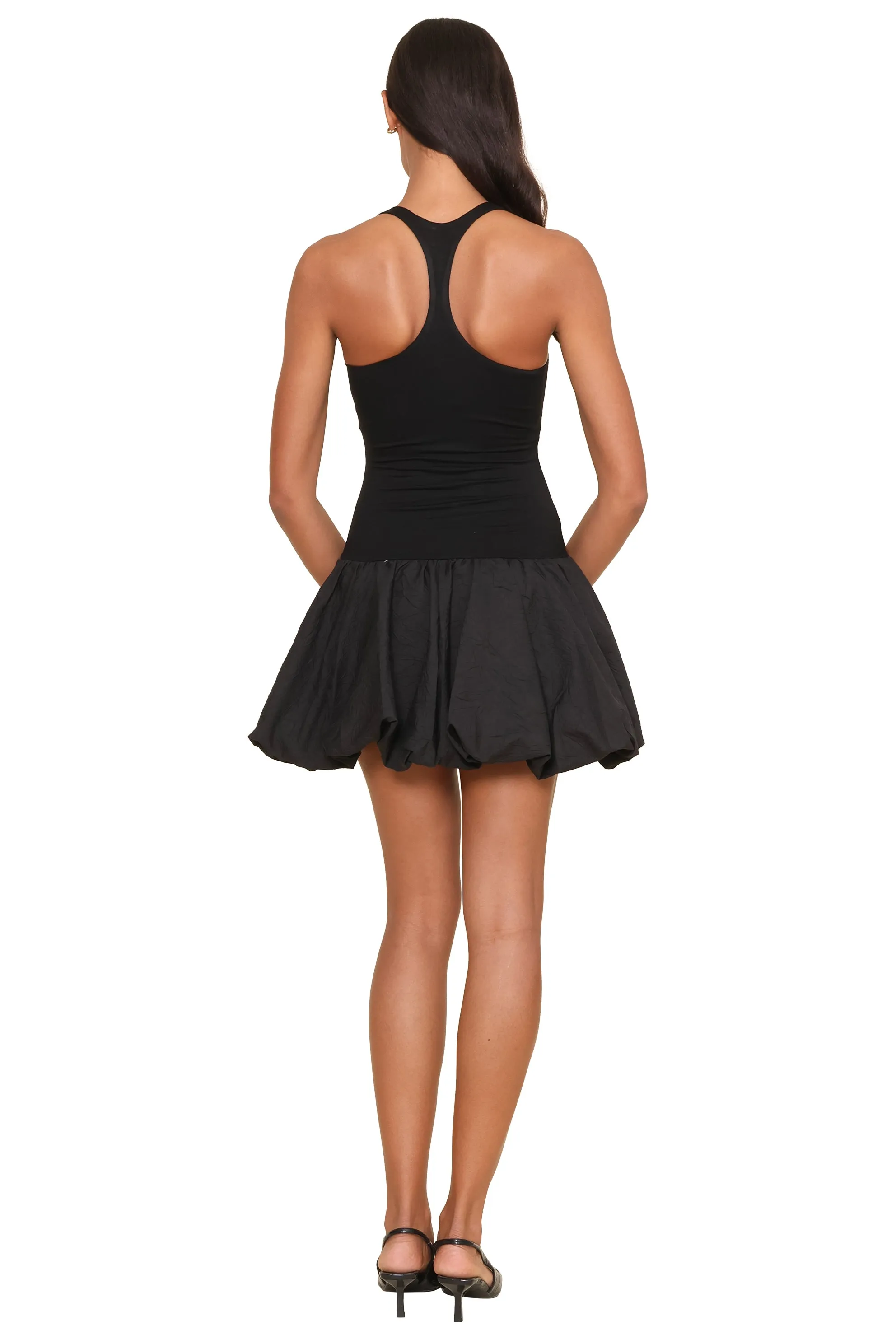 Carly Mixed Media Dress