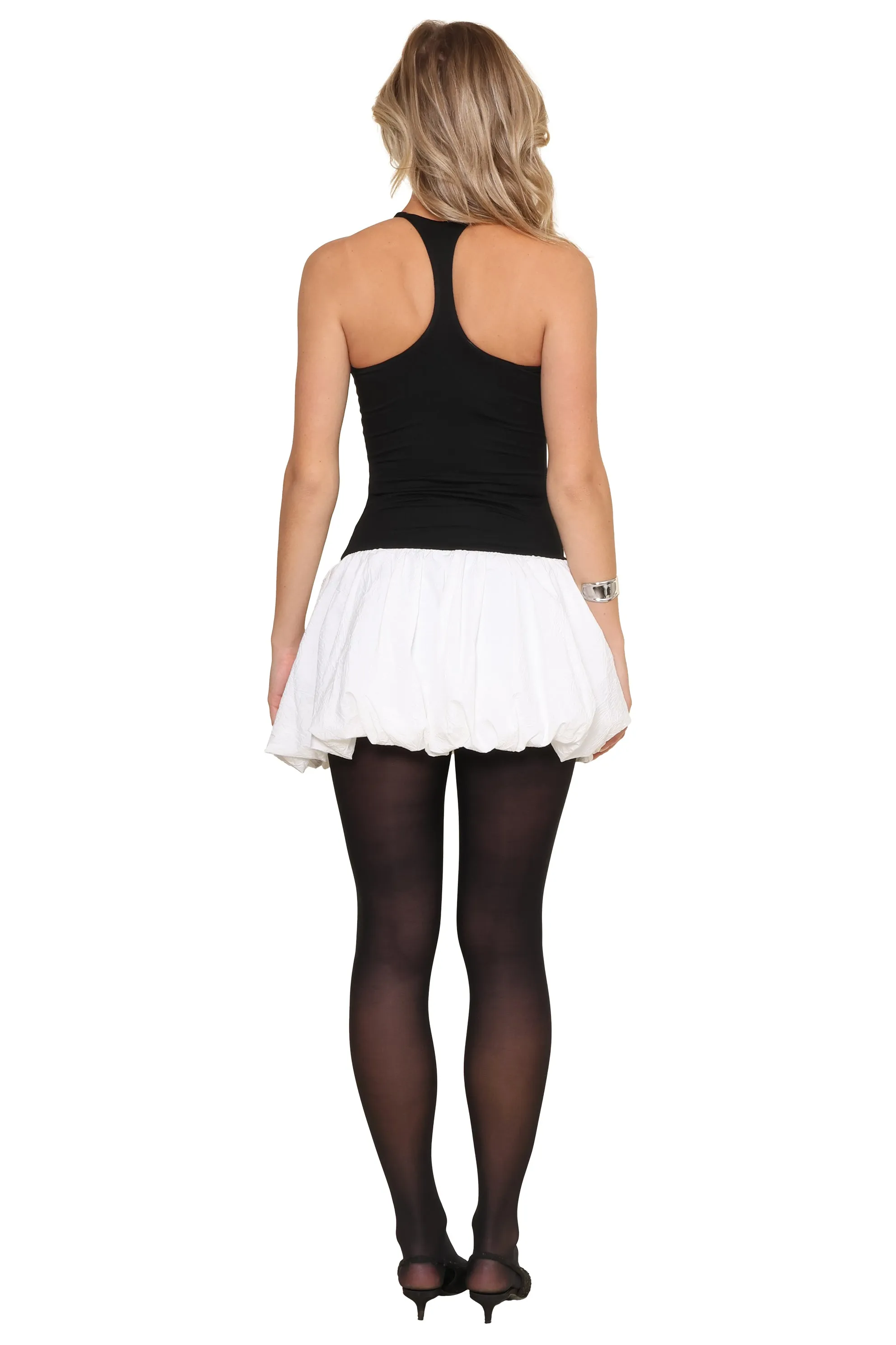 Carly Mixed Media Dress