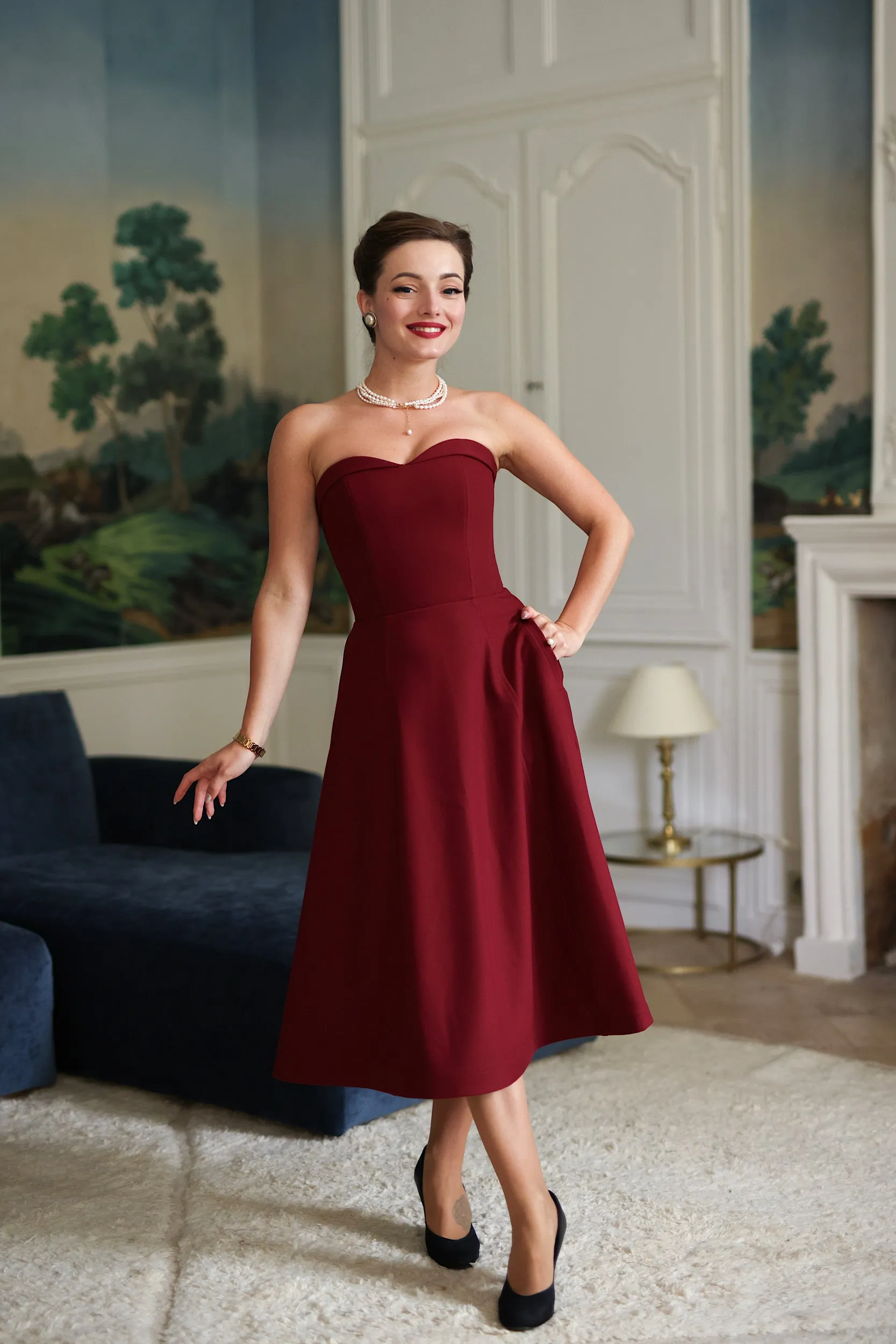 Dorothy Strapless Dress