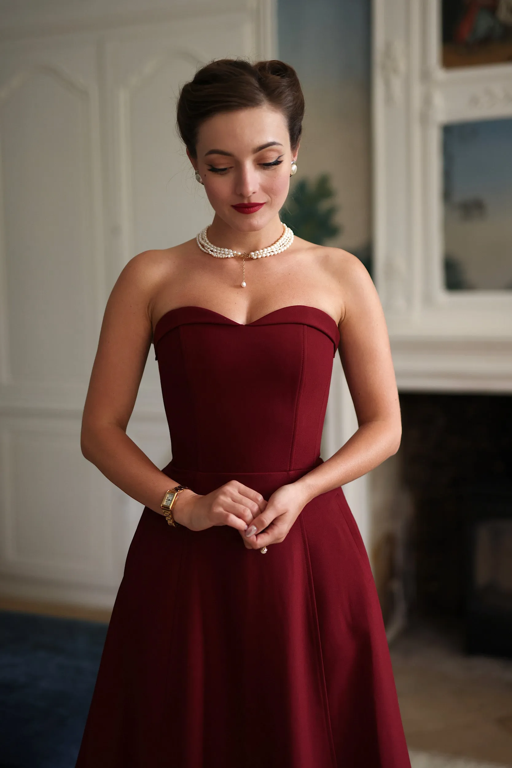 Dorothy Strapless Dress