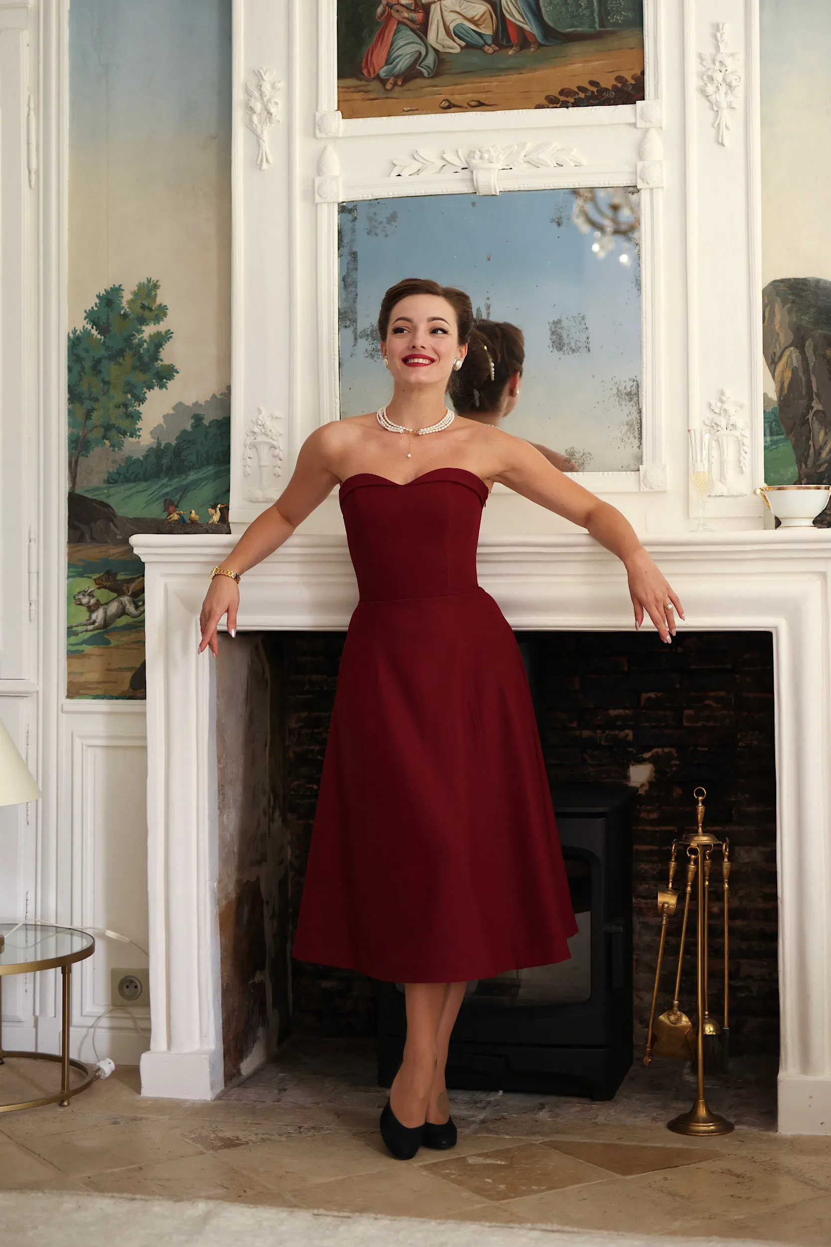 Dorothy Strapless Dress