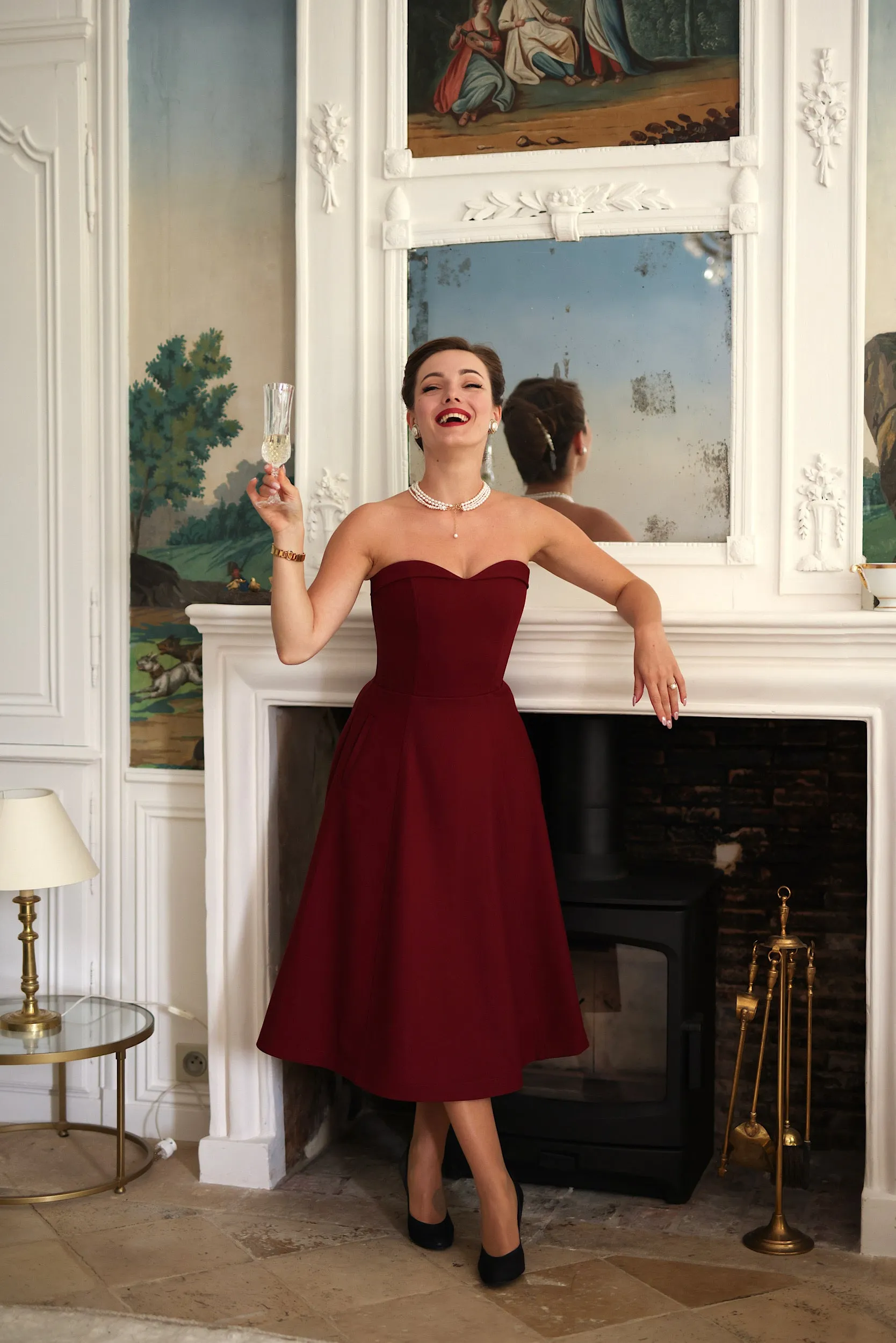 Dorothy Strapless Dress