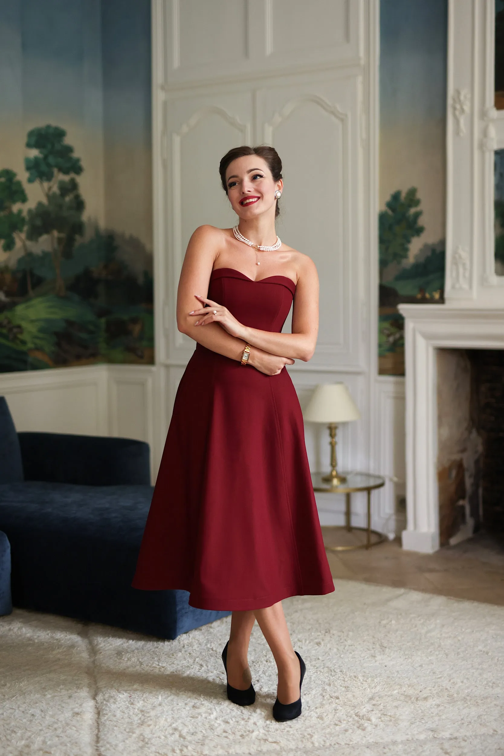 Dorothy Strapless Dress