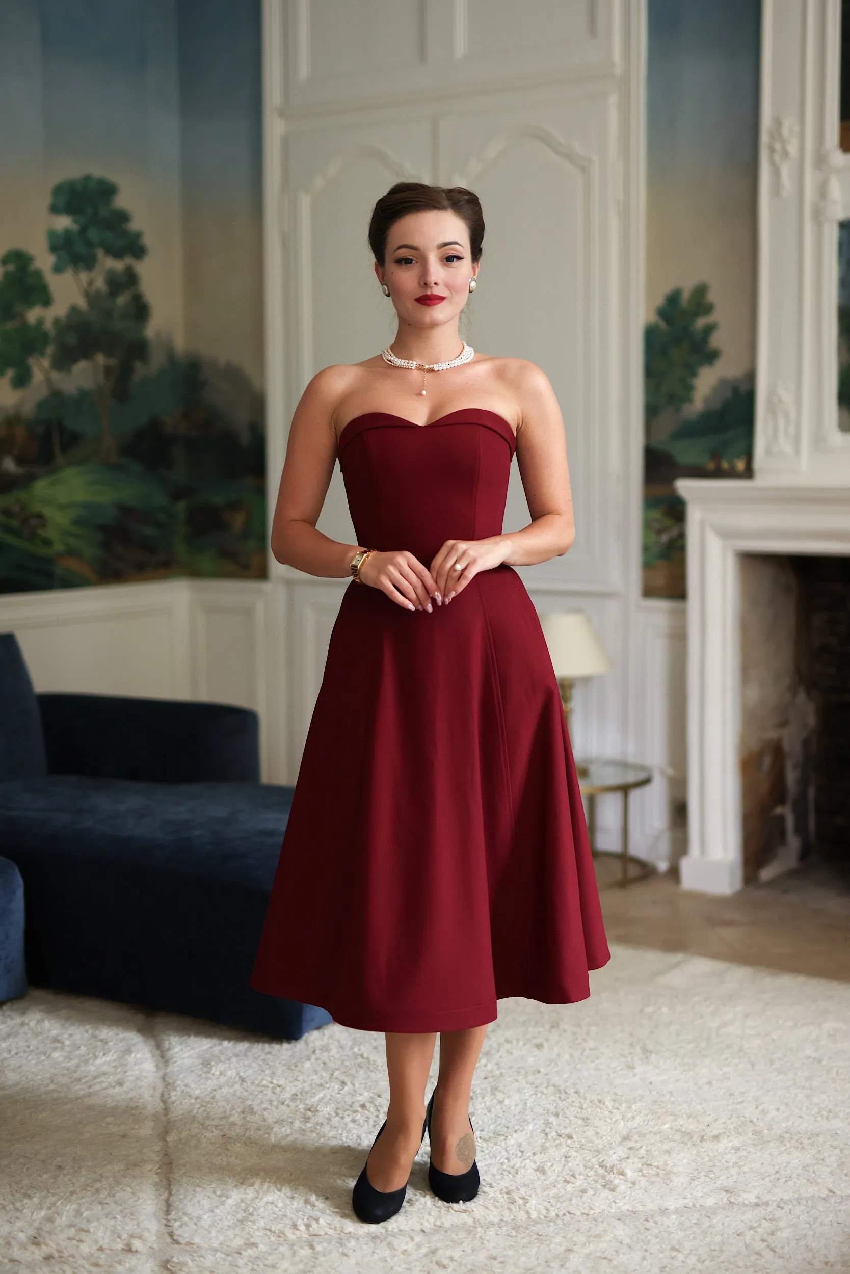 Dorothy Strapless Dress