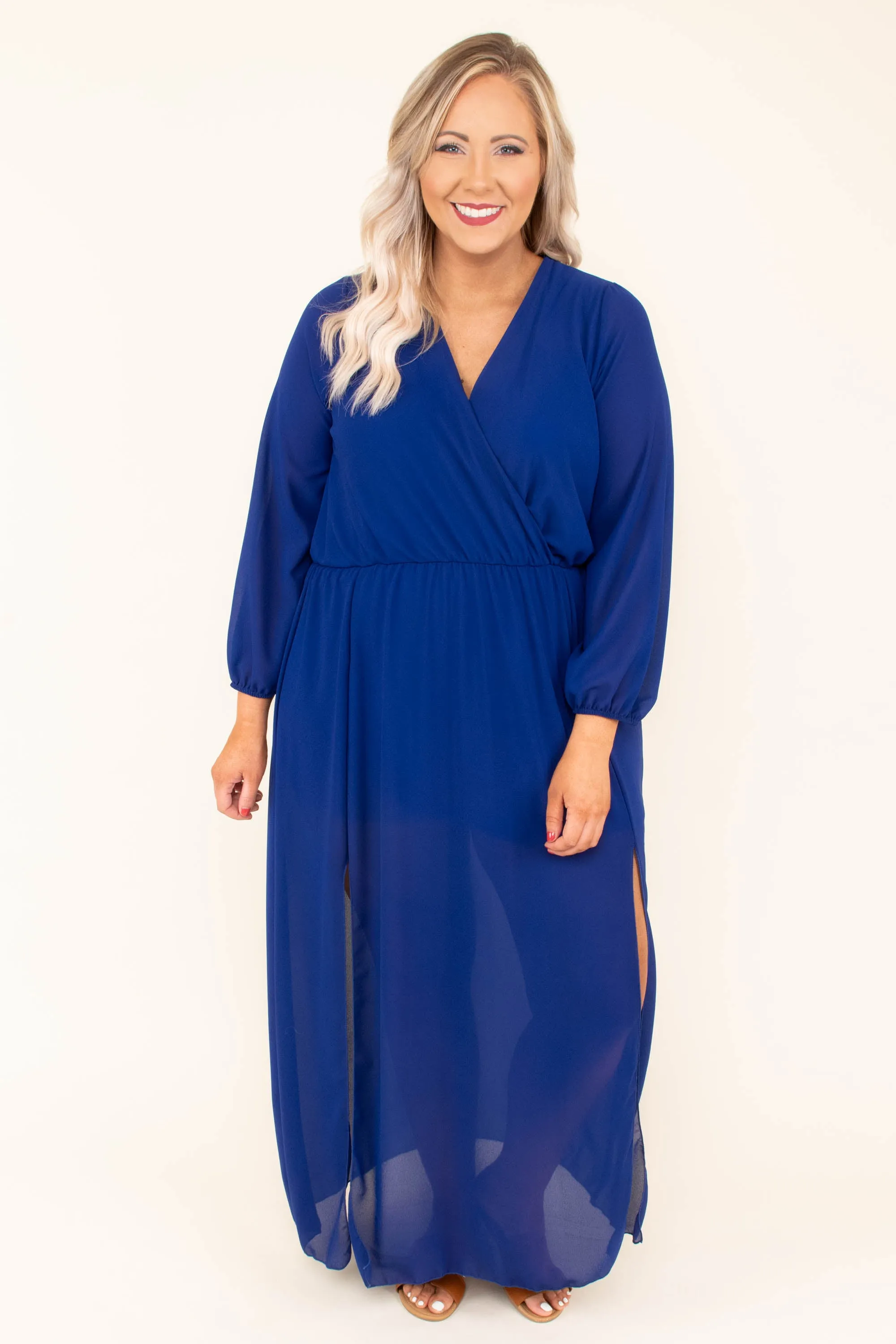 Dream Date Maxi Dress, Royal Blue