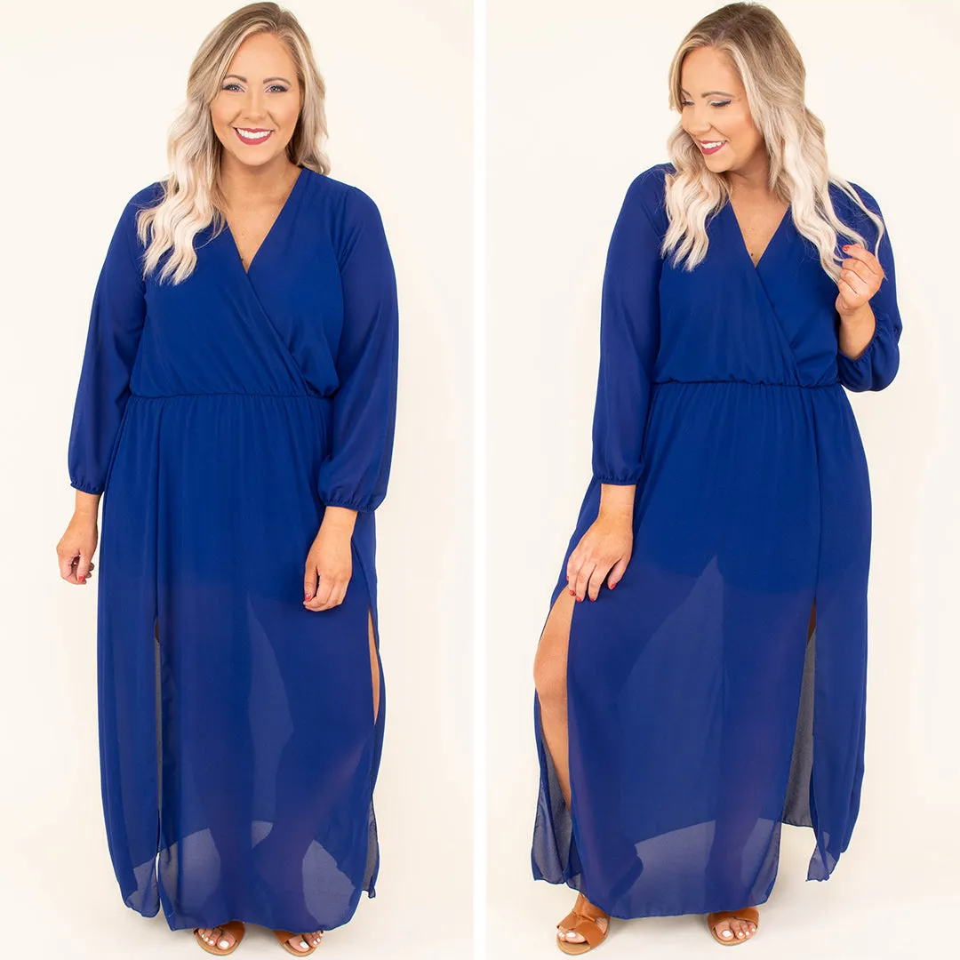 Dream Date Maxi Dress, Royal Blue