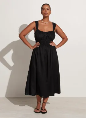 Emory Midi Dress - Black