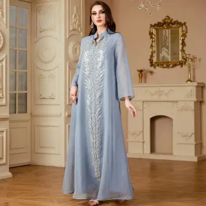 Experience The Elegance Beads Abaya