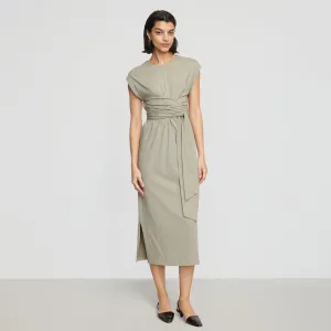 Fei Tie-Front Organic Cotton Dress