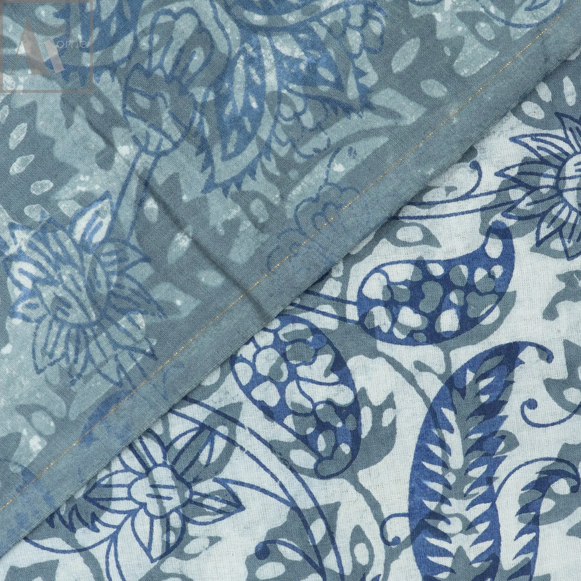Floral Printed Voile Pure Cotton Fabric