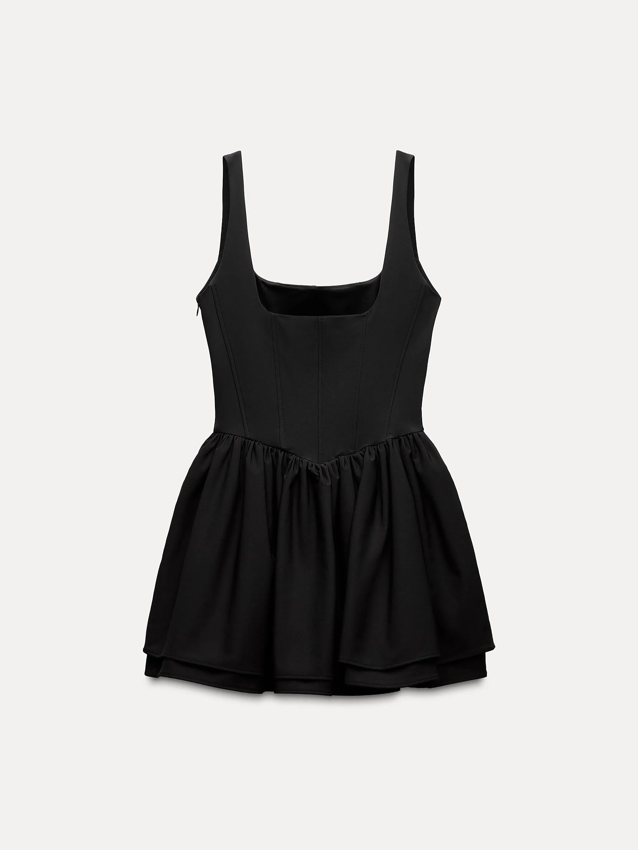 Flytonn- Ruched Corset Dress