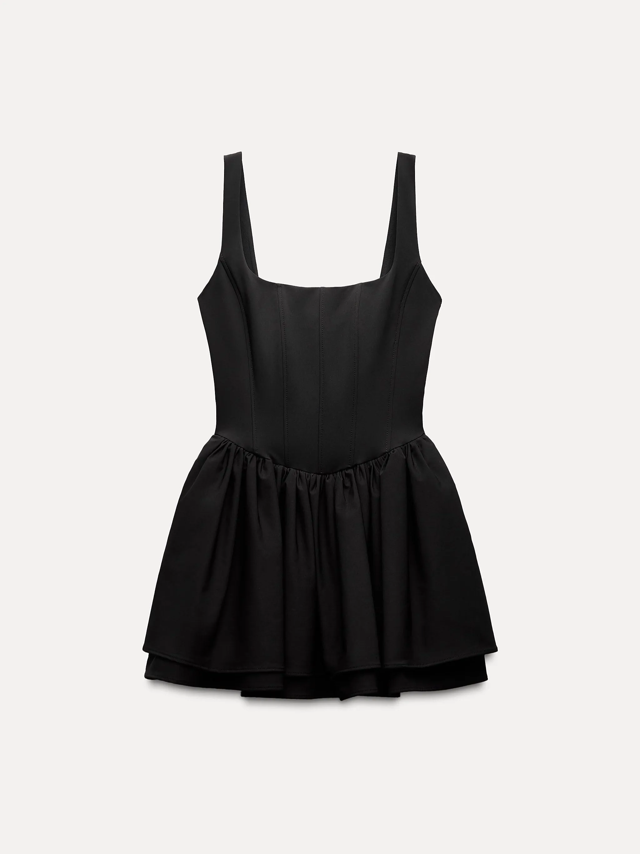 Flytonn- Ruched Corset Dress