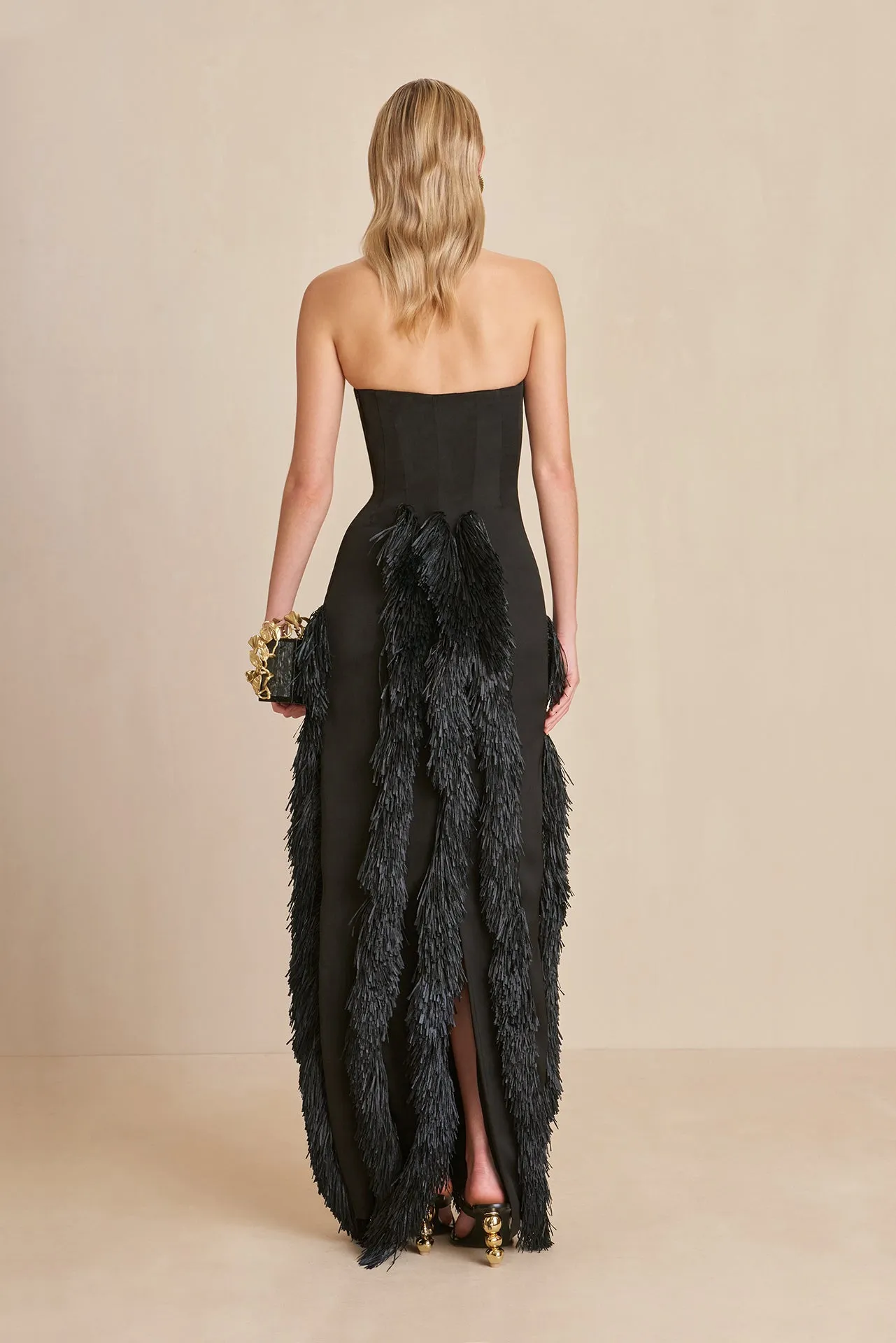 FREYA GOWN - BLACK