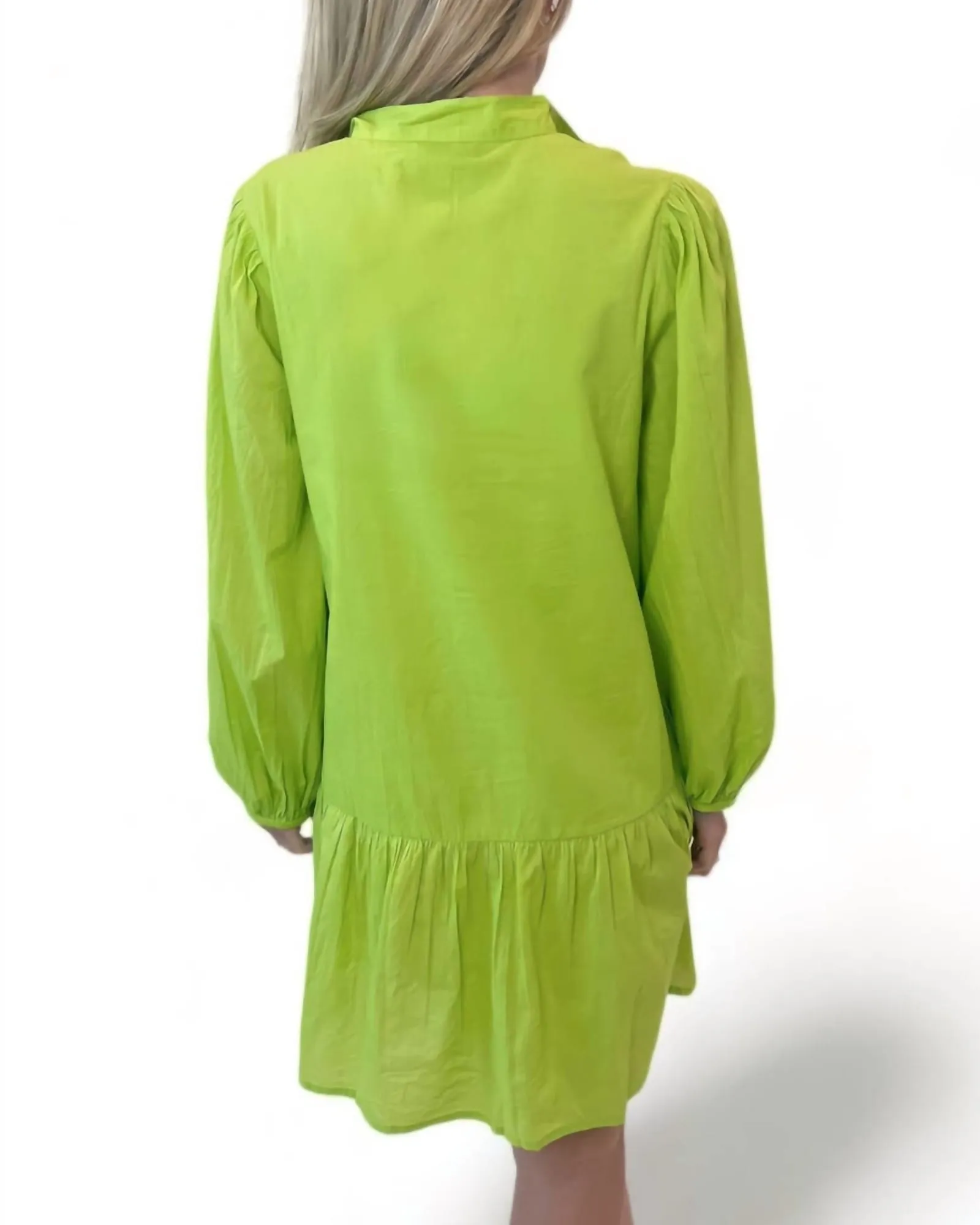 Gigi Dress in Lime | Lime