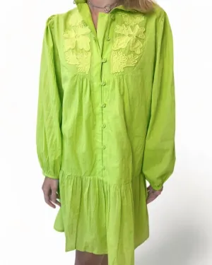 Gigi Dress in Lime | Lime