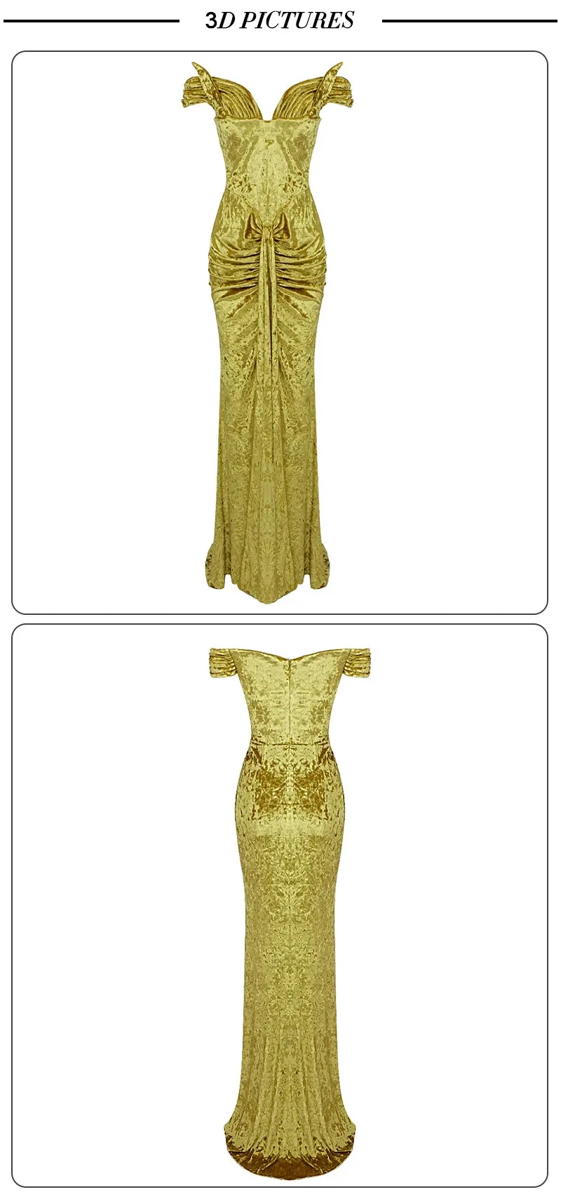 Ginger Velvet Maxi Dress