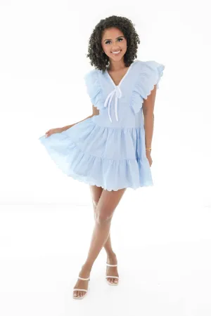 High Standards Dress - Light Blue
