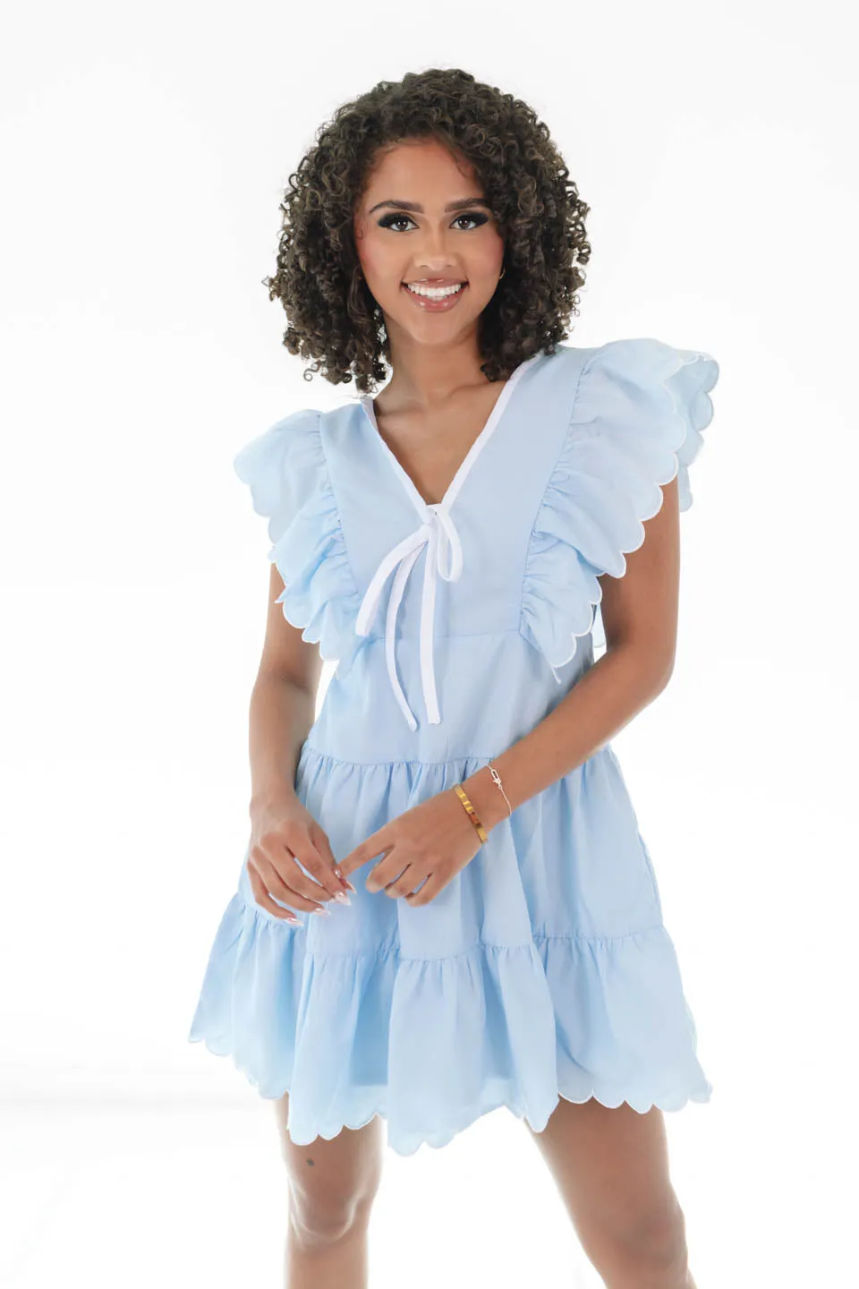 High Standards Dress - Light Blue