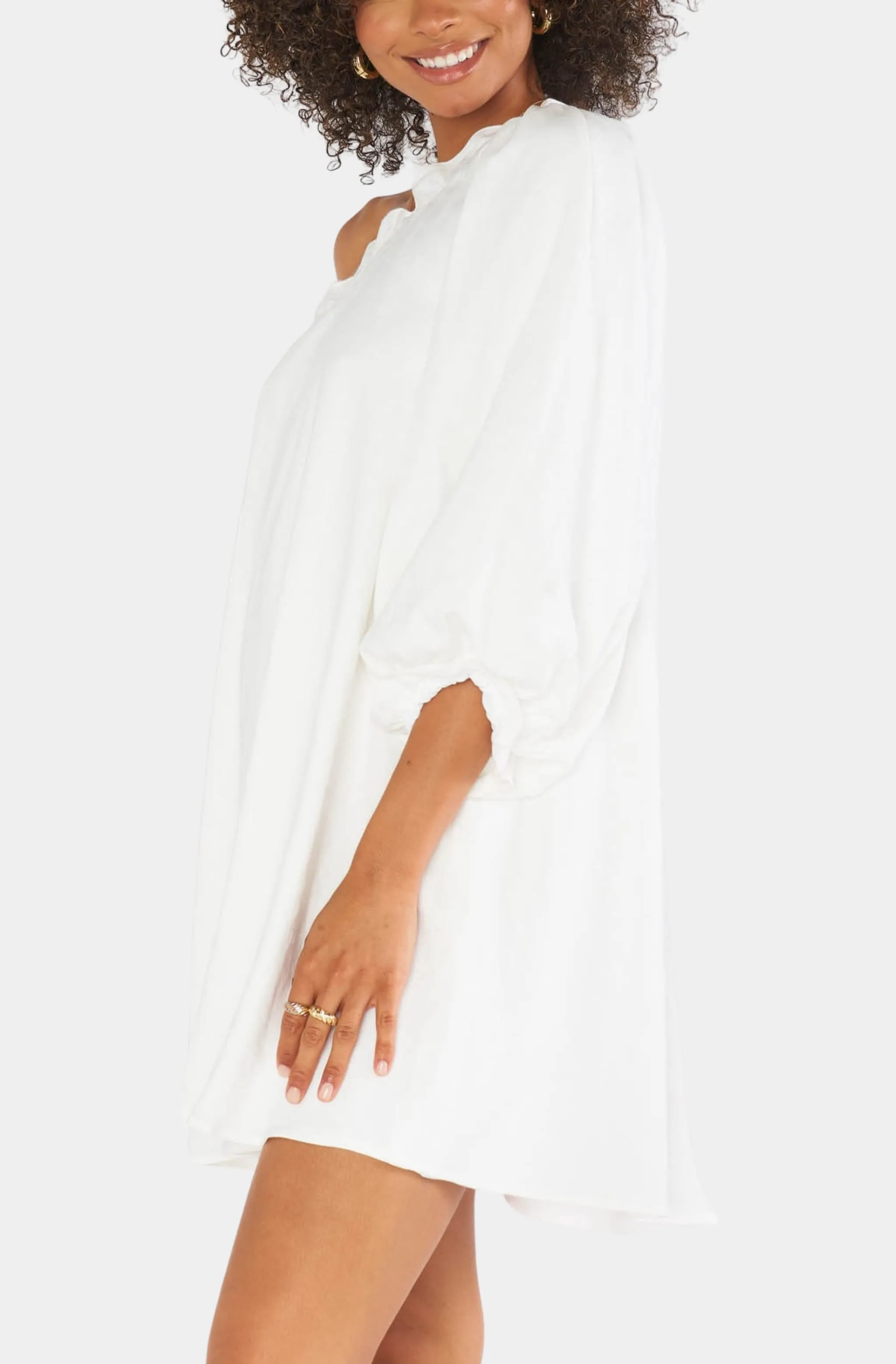 High Volume Mini Dress