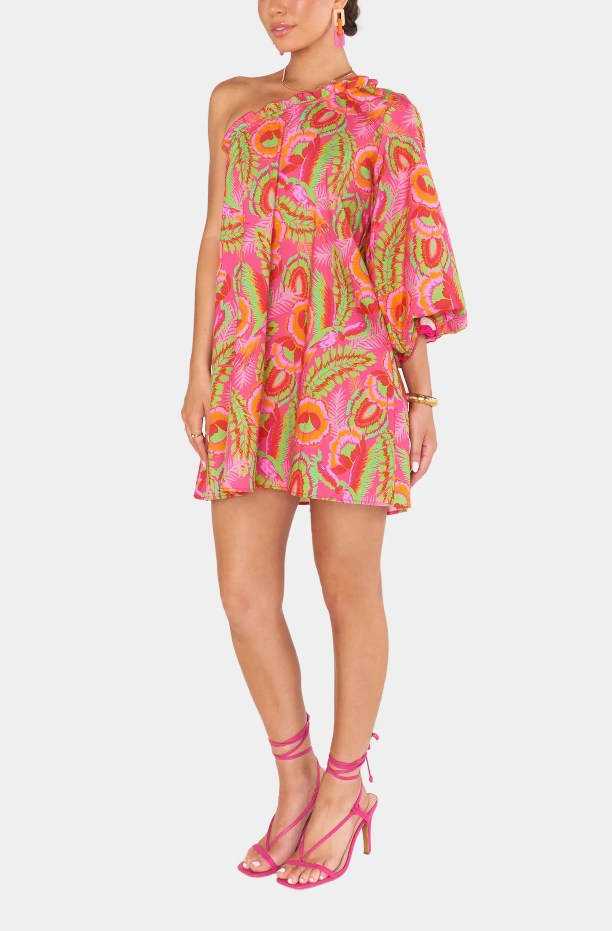 High Volume Mini Dress