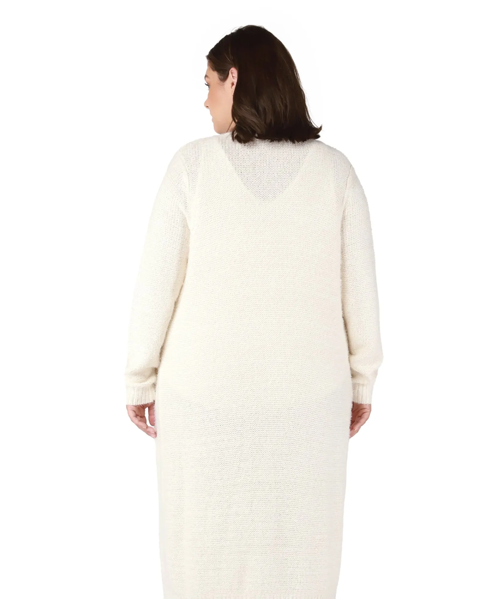 Layla Patch Pocket Cardigan | White