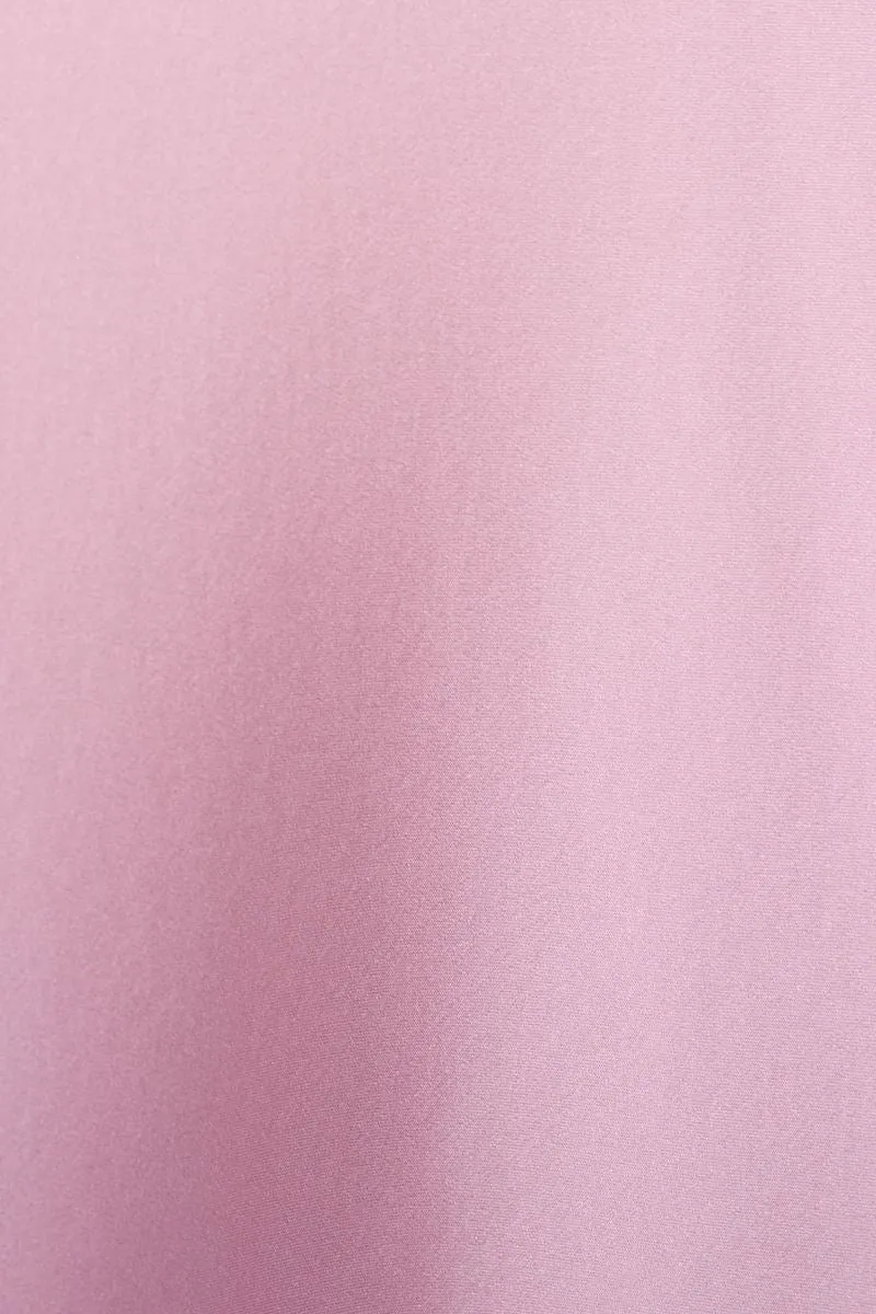 LEAH CUT OUT SILK GOWN - Pink (Final Sale)