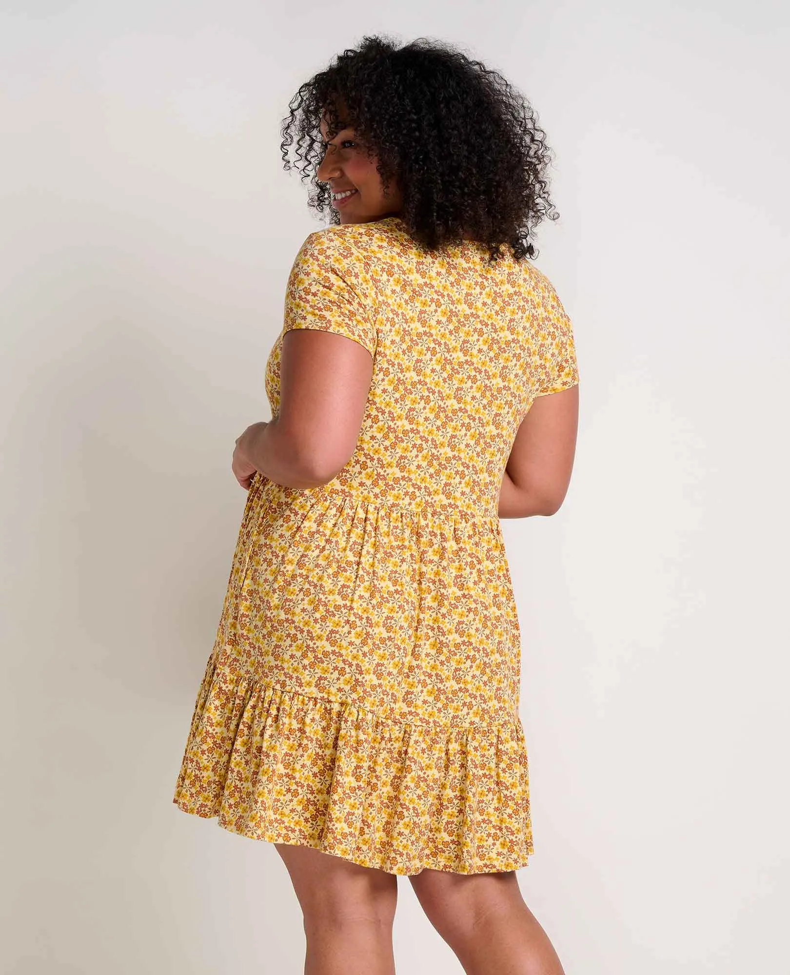 Marley Tiered Short Sleeve Dress