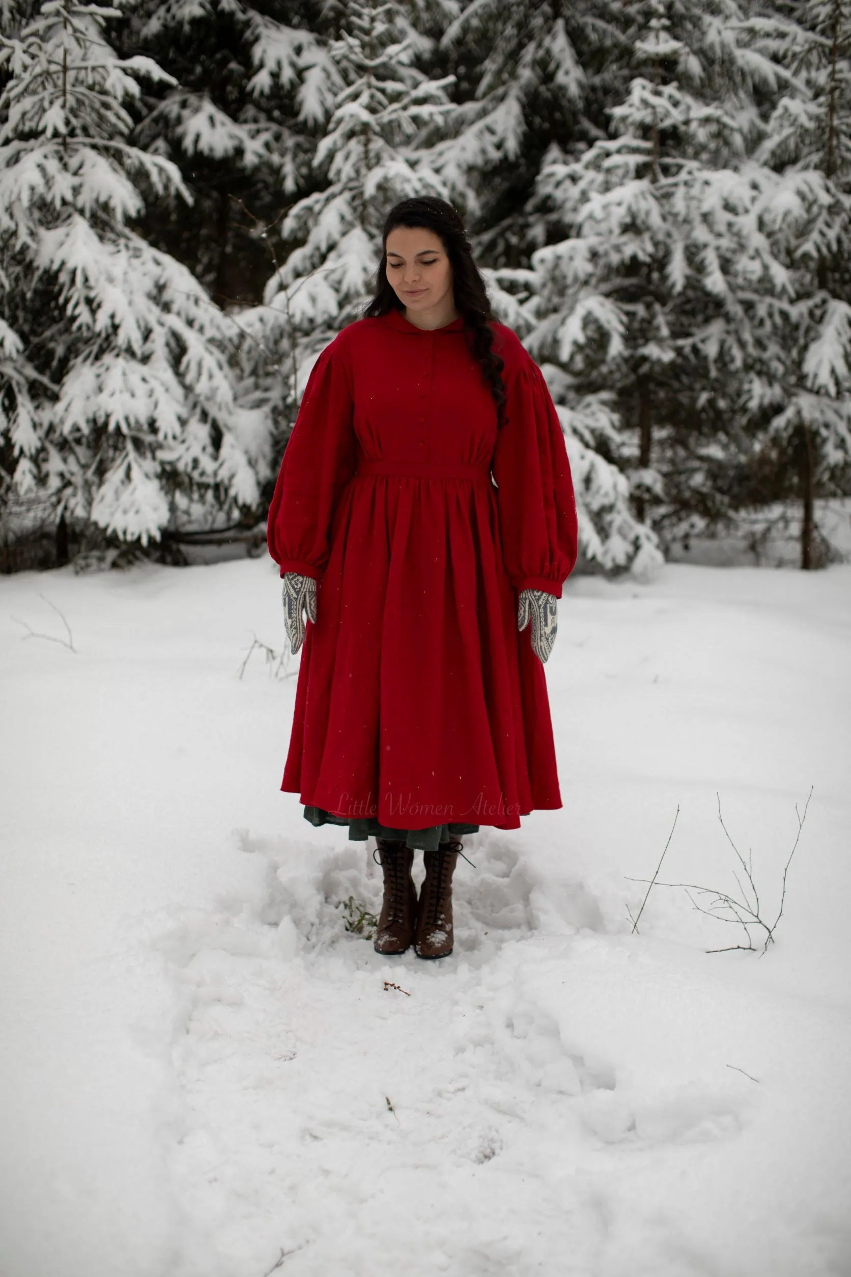 Meg Dress with long sleeves