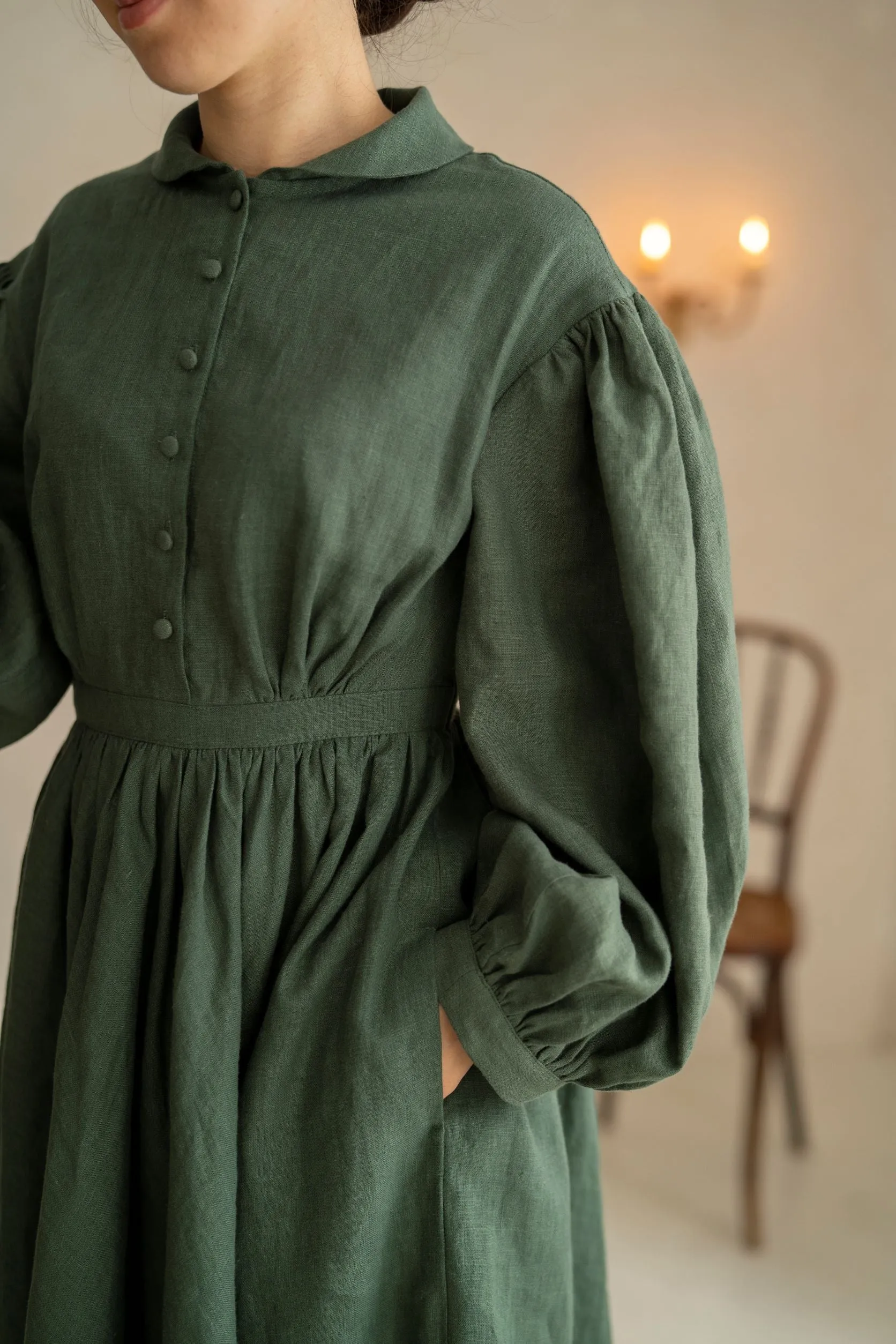 Meg Dress with long sleeves
