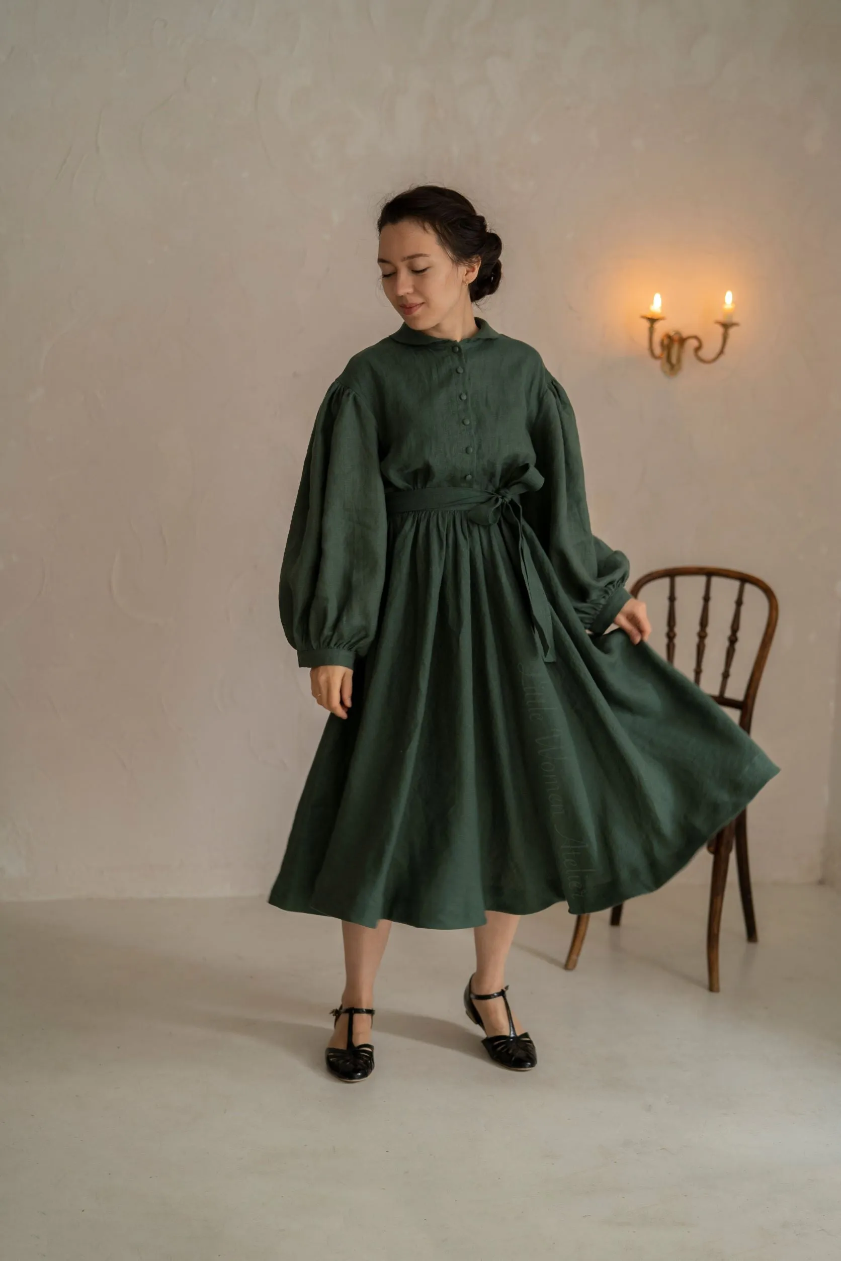 Meg Dress with long sleeves