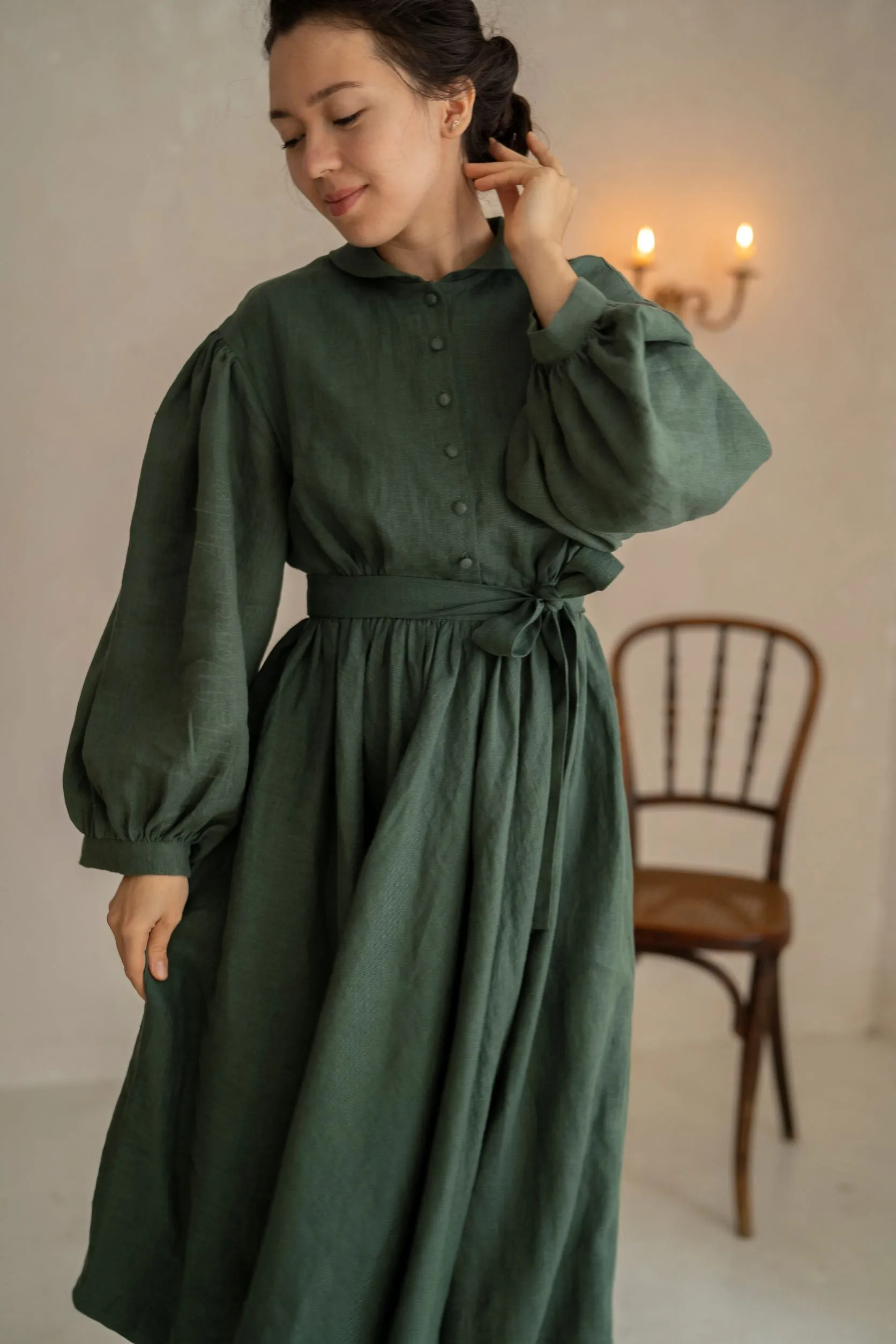 Meg Dress with long sleeves