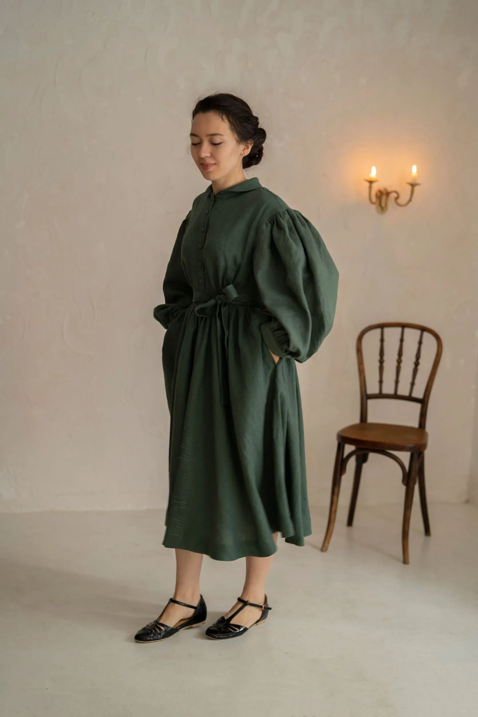 Meg Dress with long sleeves