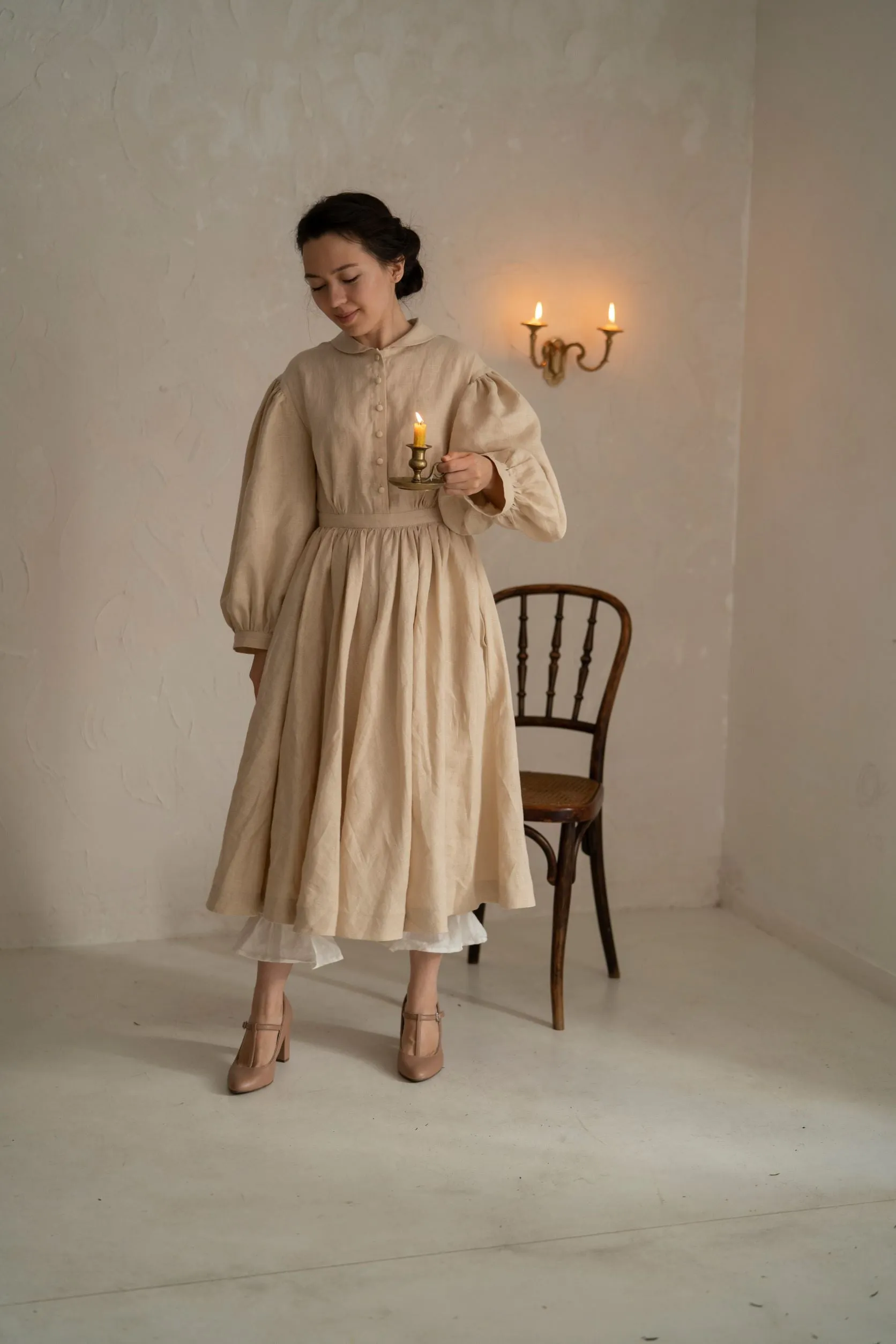 Meg Dress with long sleeves
