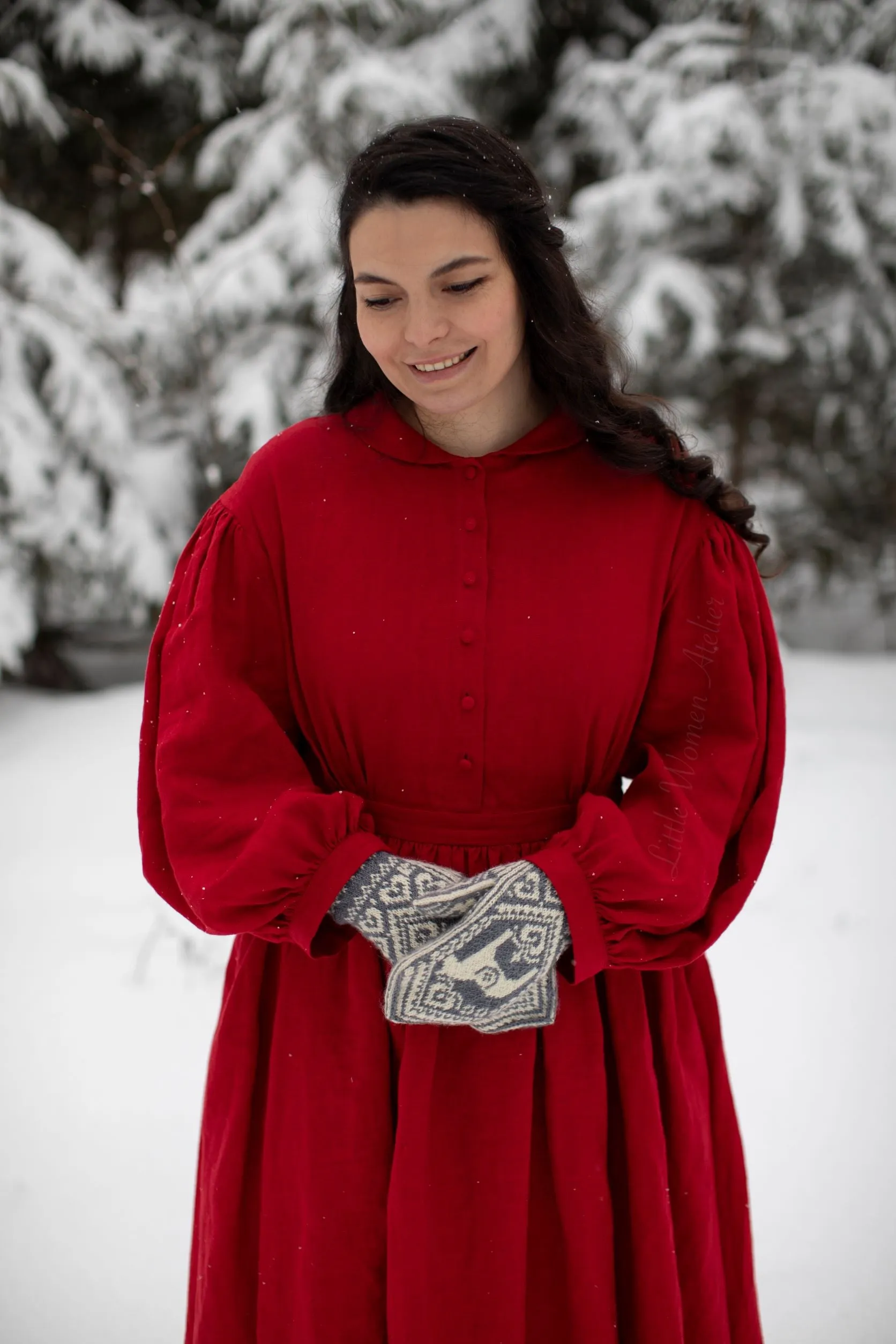 Meg Dress with long sleeves