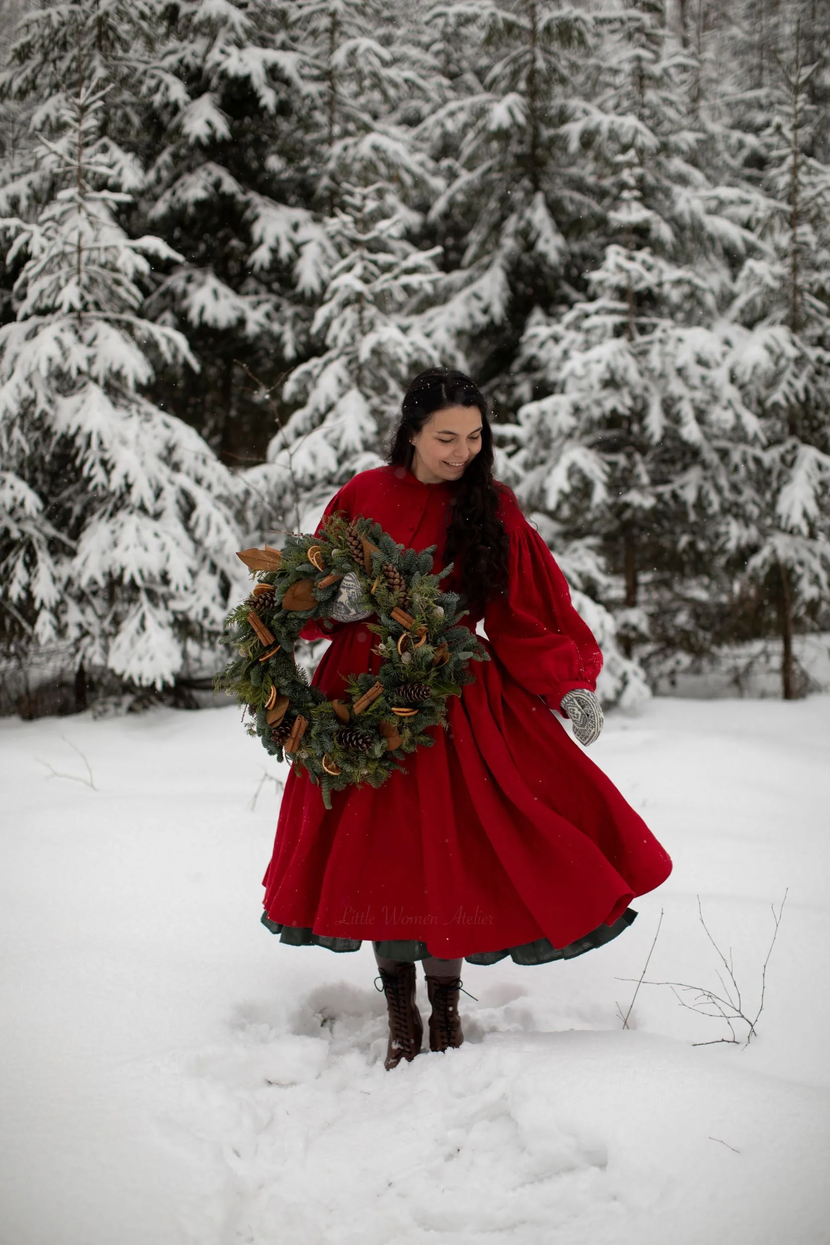 Meg Dress with long sleeves