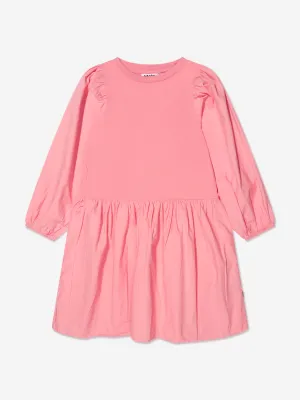 Molo Girls Organic Cotton Long Sleeve Dress