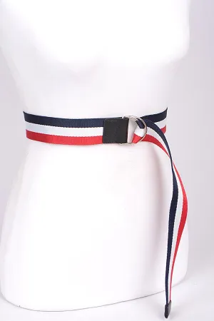 Nautical Stripe Waist Belt