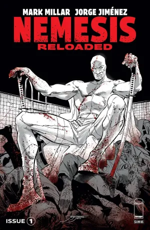NEMESIS RELOADED #1 (OF 5) CVR B JIMENEZ B&W (MR)