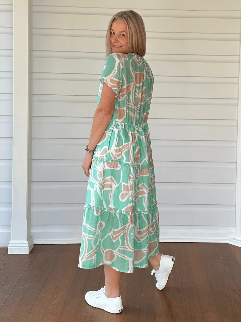 Noosa Beach Dress-Mint