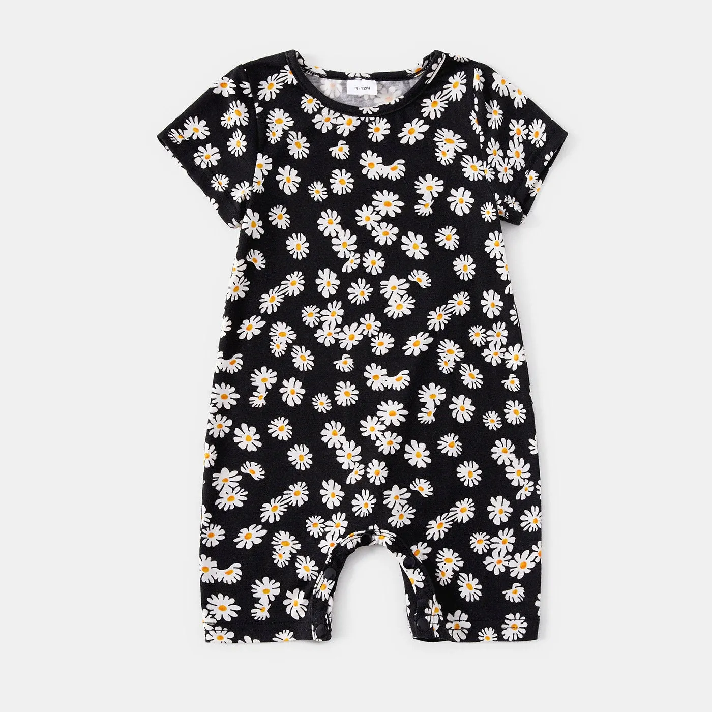 Short Sleeve Mommy and Me Floral Dresses
