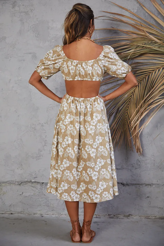So It Goes Midi Dress