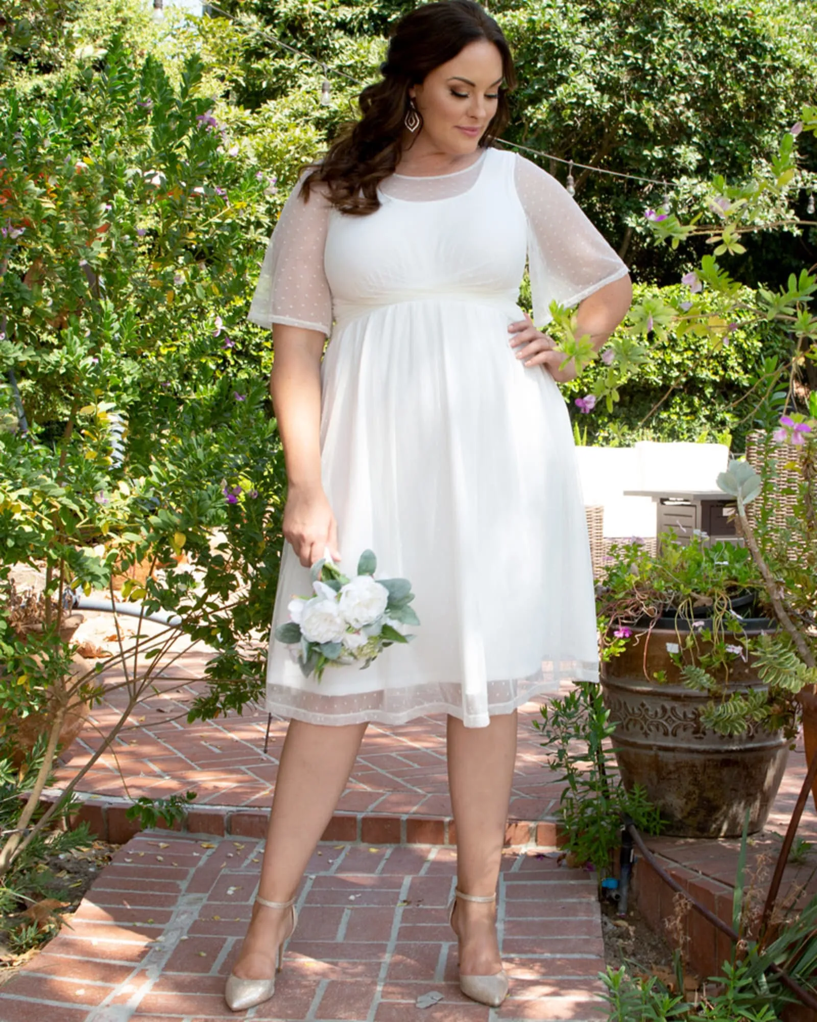 Stars A-Line Wedding Dress | IVORY
