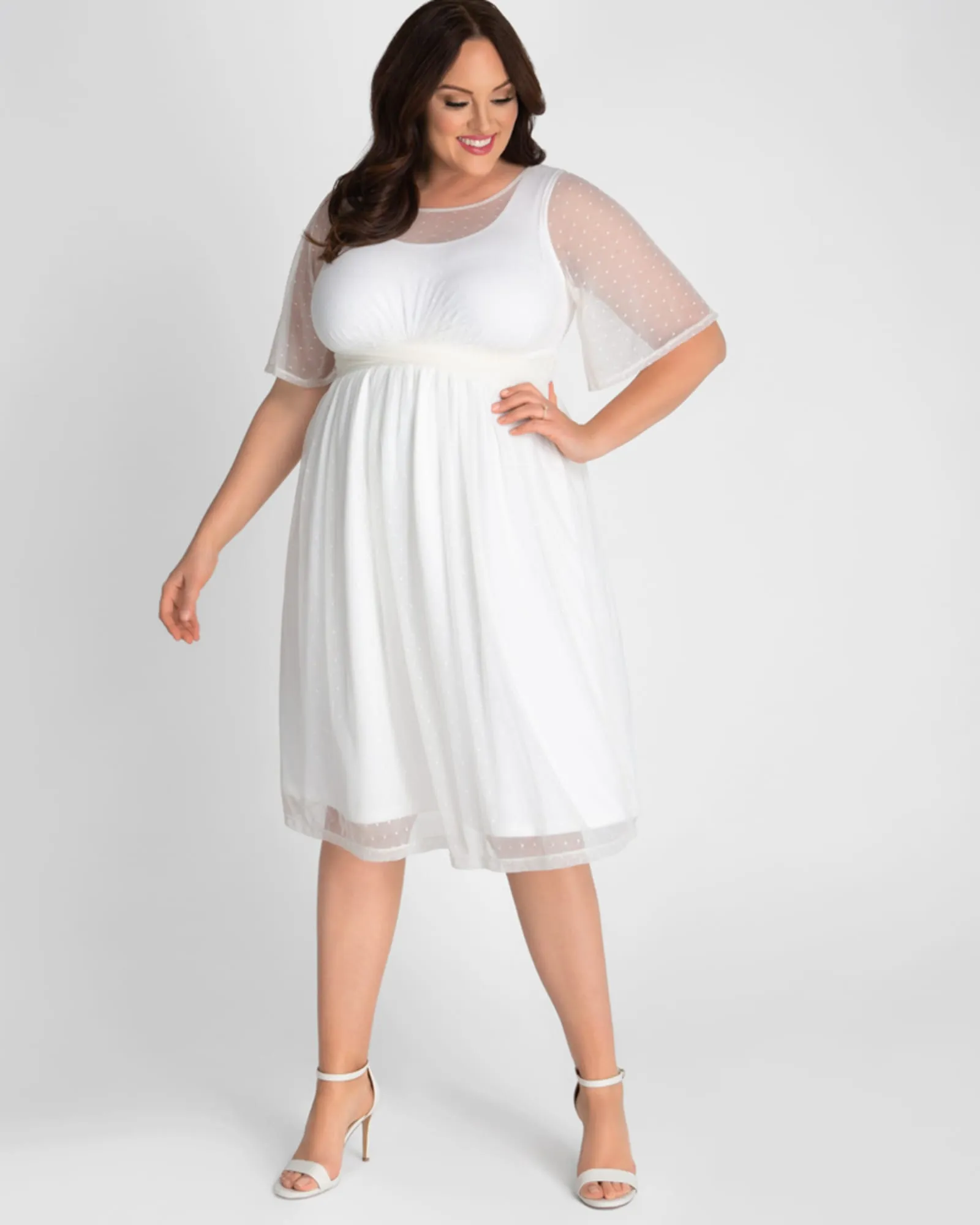 Stars A-Line Wedding Dress | IVORY