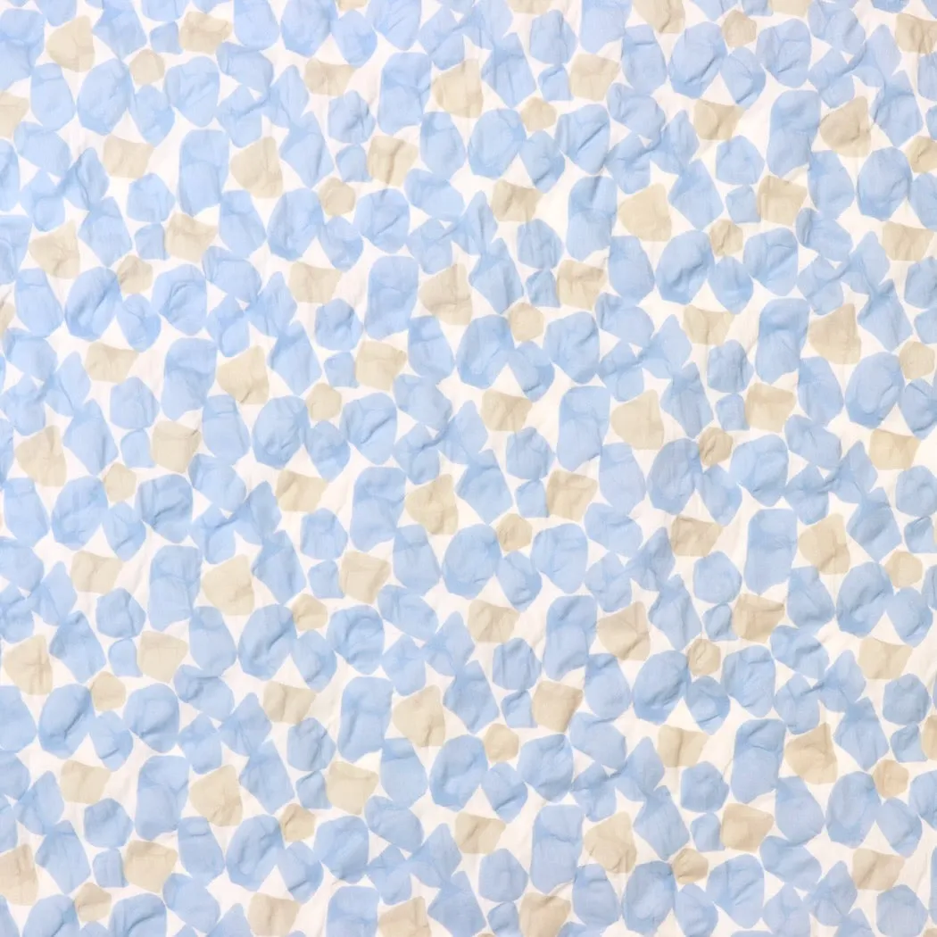 Swatch — Beach Glass Japanese Ripple Lawn — Blue